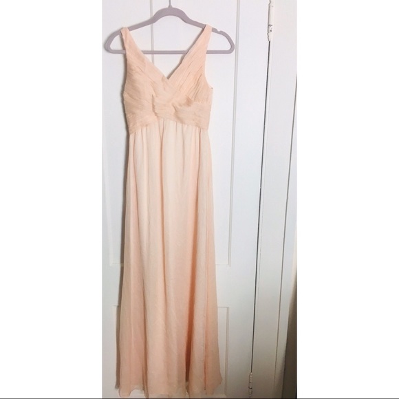 BHLDN Dresses & Skirts - BHLDN peach gown xs Anthropologie new